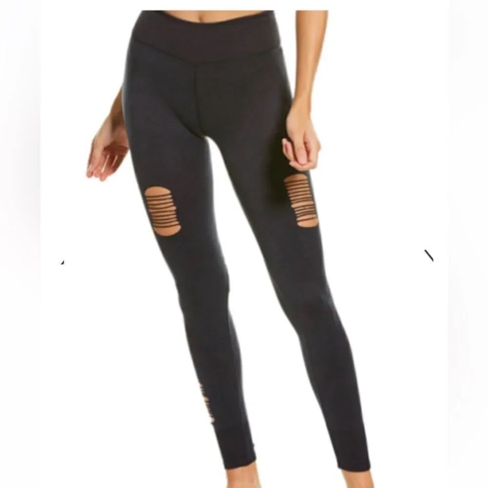 NWT Splendid Studio distressed leggings tights